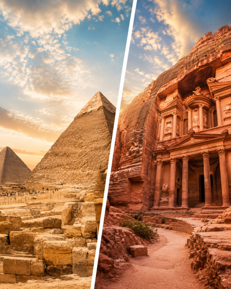Cairo, Egypt, Jordan